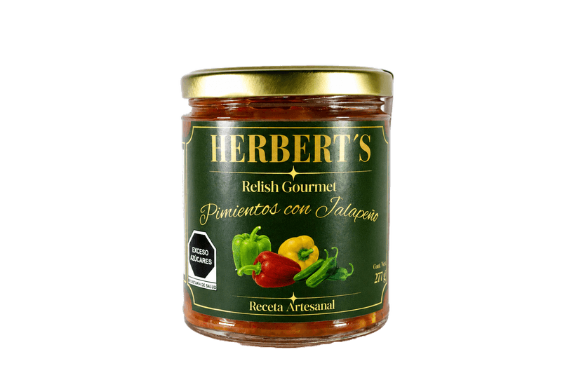 Relish de Pimientos con Jalapeños